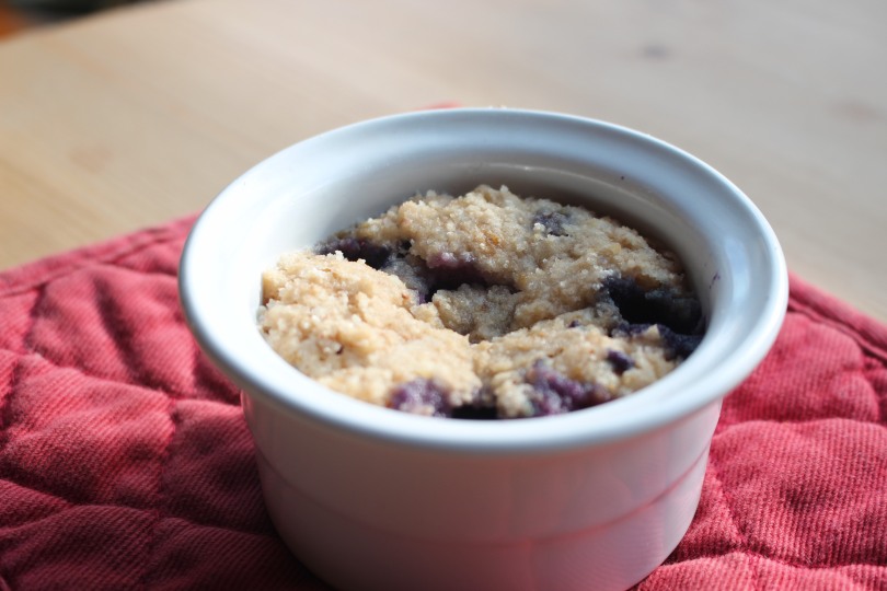 Gluten-Free Blueberry Muffin in a Mug