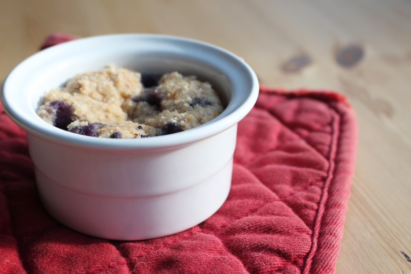 Gluten-Free Blueberry Muffin in a Mug